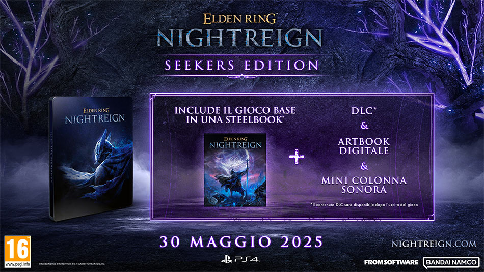 Elden Ring Nightreign Seekers Edition PS4 UK Elden Ring Nightreign Seekers Edition PS4 UK